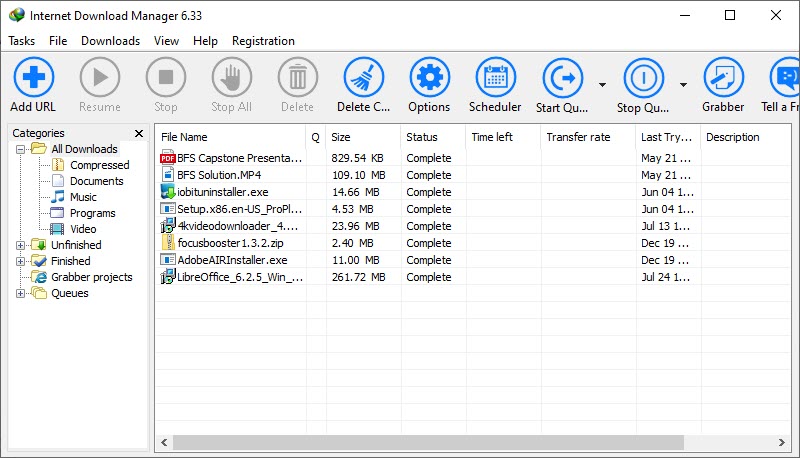 idm manager download not stable