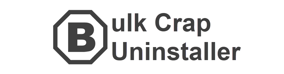 Bulk Crap Uninstaller